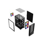 VIDA SPIRE ATX Black Gaming Case