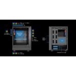 VIDA SPIRE ATX Black Gaming Case