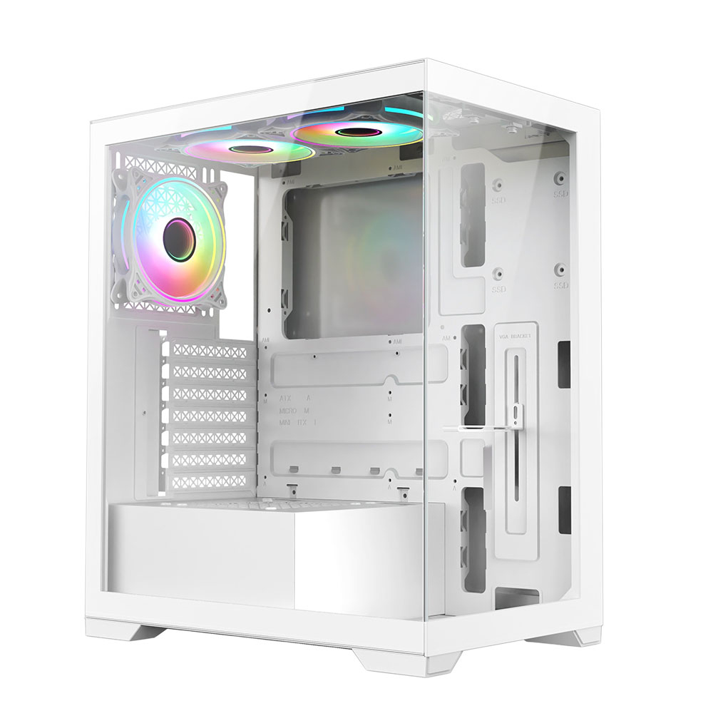 VIDA VETRO-WHT Tower White Case
