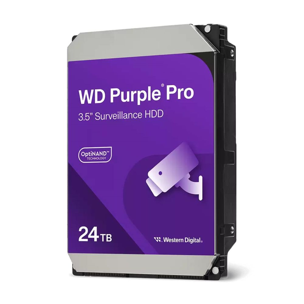 WD 24TB Purple Pro Smart Video Hard Drive