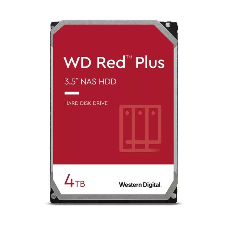 Western Digital Red Plus 4TB 5400RPM 3.5" SATA III