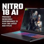 Acer Nitro 18 AN18-61 - AMD Ryzen AI 7 350, 16GB, 1TB SSD, RTX 5070 Ti, 18" WQXGA, Win 11