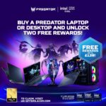 Acer Predator PO3-665 - Intel Core i5-14400F, 16GB RAM, 512GB SSD, RTX 5060, Windows 11