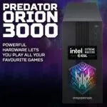 Acer Predator PO3-665 - Intel Core i5-14400F, 16GB RAM, 512GB SSD, RTX 5060, Windows 11
