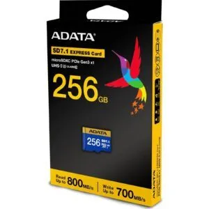 Adata Premier Extreme 256GB microSDXC SD7.1 Express Card - Nintendo Switch 2 Ready