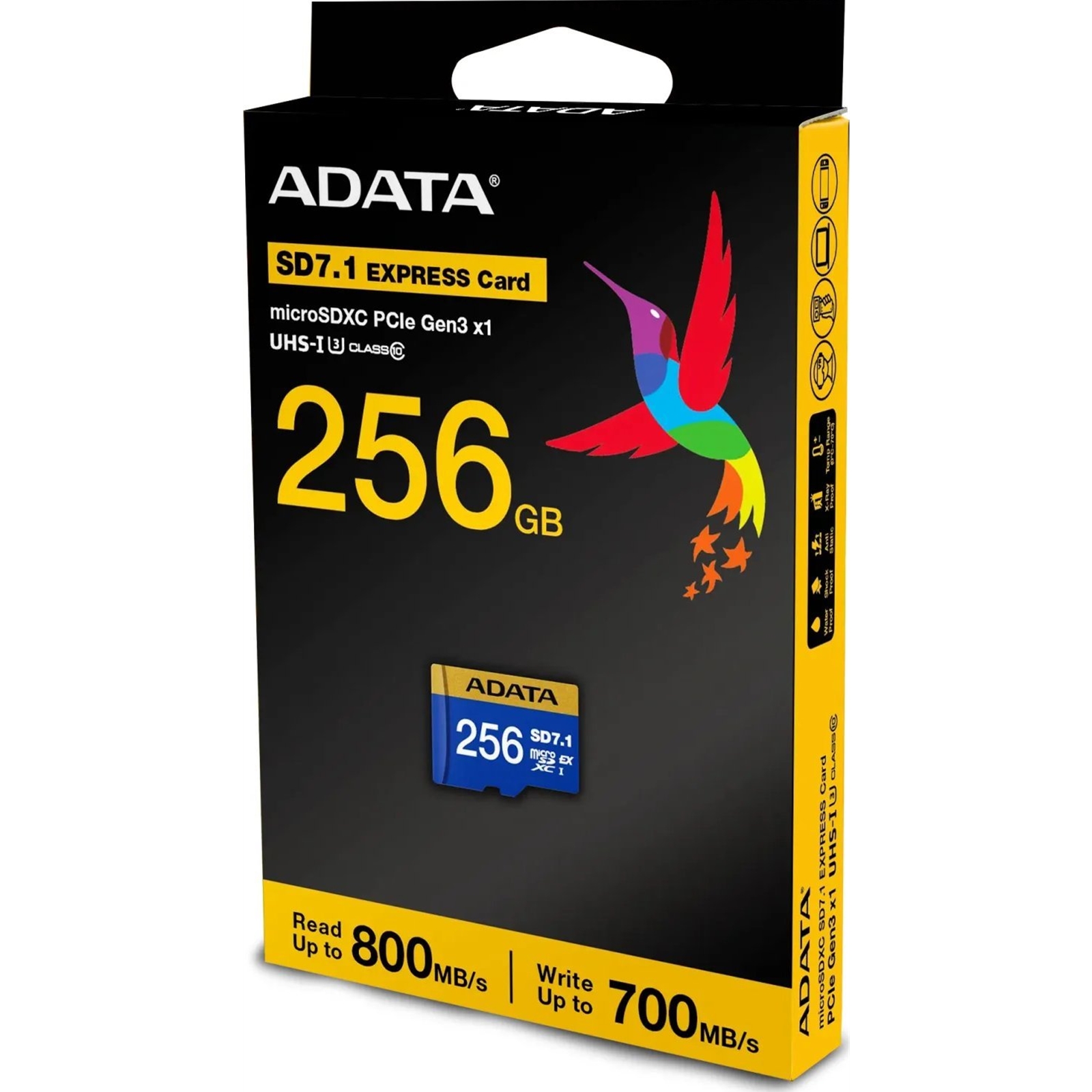 Adata Premier Extreme 256GB microSDXC SD7.1 Express, Nintendo Switch 2 Ready