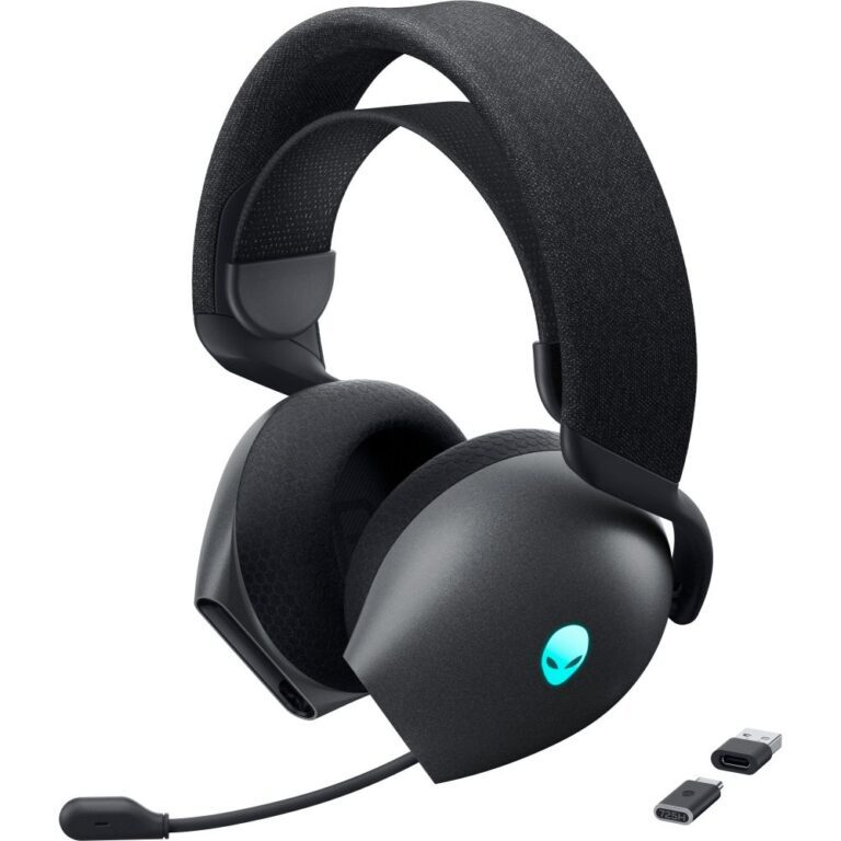 Alienware AW725H Wired & Wireless USB-C Bluetooth Headset Black