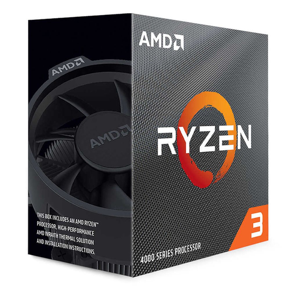 AMD Ryzen 3 4100 3.8 GHz (4.0 GHz Boost) Wraith Stealth