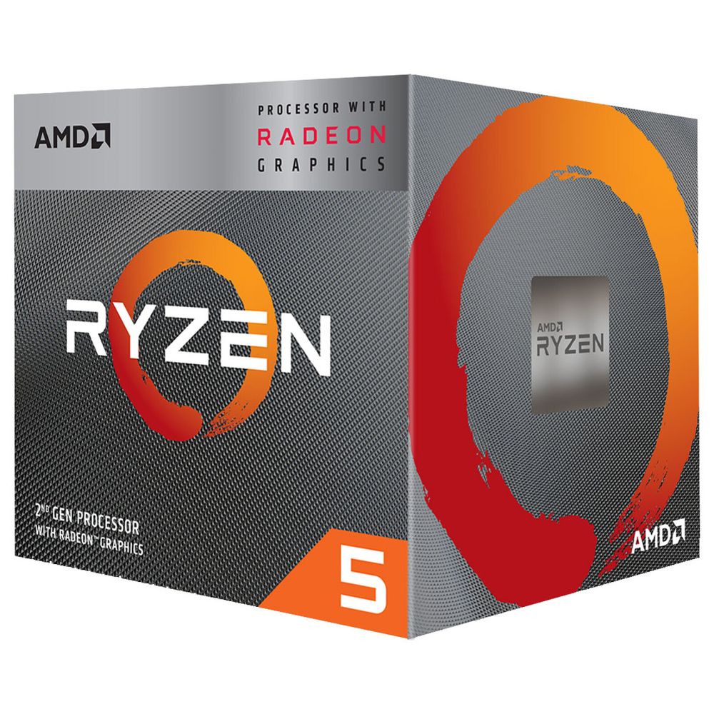 AMD Ryzen 5 3400G 3.7GHz (4.2GHz Boost) Wraith Spire