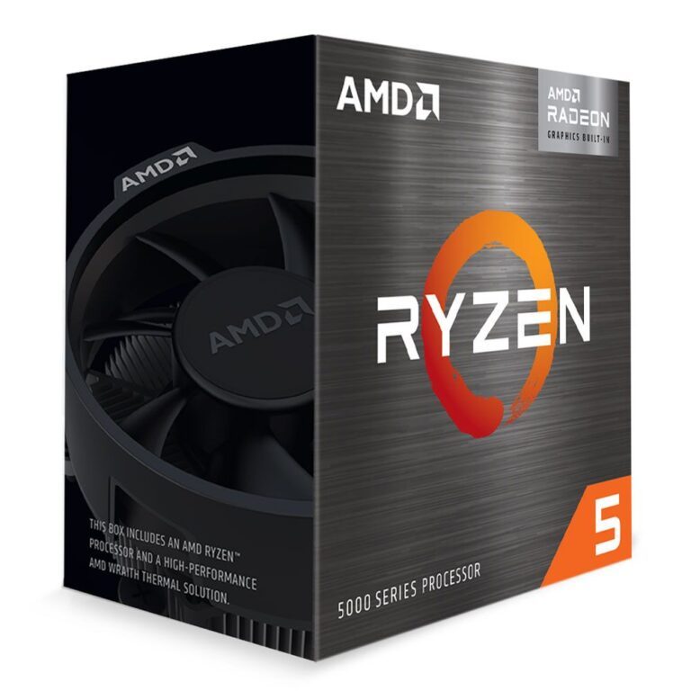 AMD Ryzen 5 5600GT (3.6 GHz, 4.6 GHz Boost) Wraith Stealth