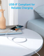 Anker 322 USB-C Cable 1.8m White