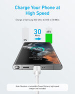 Anker 322 USB-C Cable 1.8m White