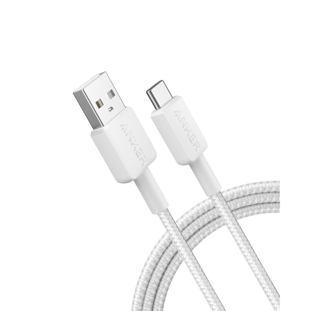 Anker 322 USB-C to USB-A Cable 1.8m White