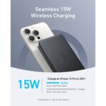 Anker A1664H11 10000 mAh Wireless Power Bank Black