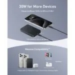 Anker A1664H11 10000 mAh Wireless Power Bank Black