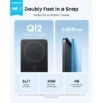 Anker A1665 5000 mAh Wireless Charging Black