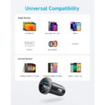 Anker A2735G11 Car Charger, Black