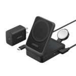 Anker B2557212 Wireless Charger Headphones, Phone, Watch Black