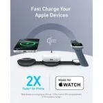 Anker B25M8H11 Wireless Charger Headphones Headset Black Fast Charging