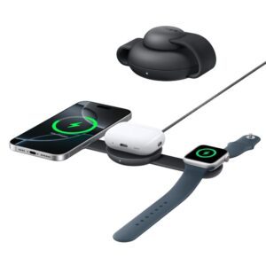 Anker B25M8H11 Wireless Charger Headphones Headset Black Fast Charging