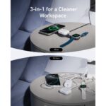 Anker B25M8H11 Wireless Charger Headphones Headset Black Fast Charging