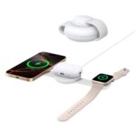 Anker B25M8H21 Wireless Charger Headphones, Headset, Smartphone, Smartwatch White Fast charging Indoor