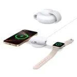 Anker Qi2 3-in-1 Wireless Travel Charger 15W (B25M8H21) - White