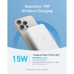 ANKER MagGo Power Bank 10K Magnetic Wireless White