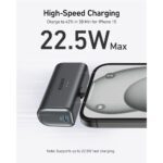 Anker Nano 5000mAh Power Bank USB-C 22.5W For iPhone