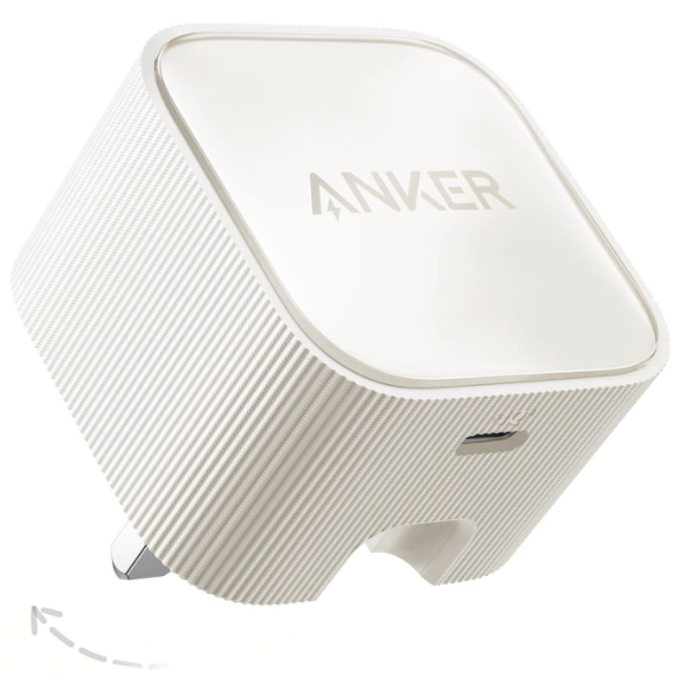 Anker Nano Headphones, Smartphone, Smartwatch, Tablet White AC Fast Charging Indoor