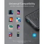 Anker Power Bank 313 10000mAh & 2-Pack 3ft USB-C Cable