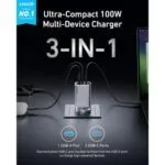 Anker Prime Grey AC Fast Charging Indoor 65W GaN