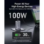 Anker Prime Grey AC Fast Charging Indoor 65W GaN