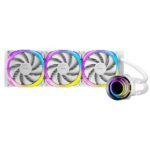 Antec Vortex 360 ARGB White Liquid CPU Cooler, 360mm Radiator, Universal Socket