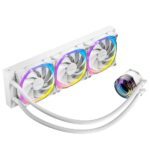 Antec Vortex 360 ARGB White Liquid CPU Cooler, 360mm Radiator, Universal Socket