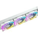 Antec Vortex 360 ARGB White Liquid CPU Cooler, 360mm Radiator, Universal Socket
