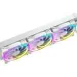 Antec Vortex 360 ARGB White Liquid CPU Cooler, 360mm Radiator, Universal Socket