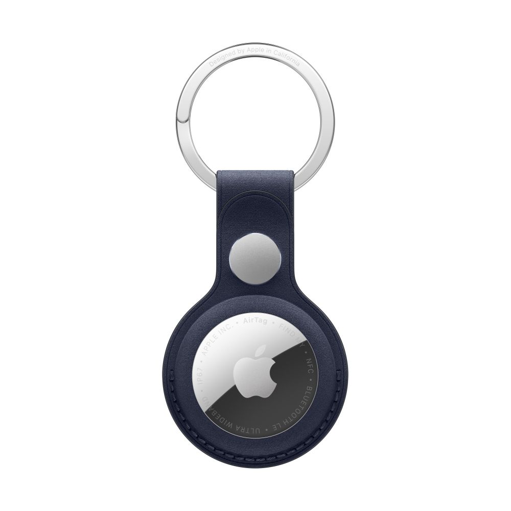 Apple AirTag FineWoven Key Ring - Navy