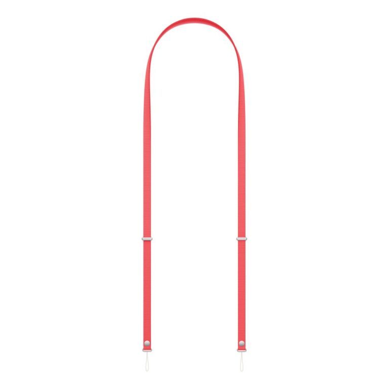 Apple Crossbody Strap - Bright Guava