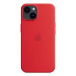 Apple iPhone 14 Silicone Case with MagSafe - (PRODUCT)RED