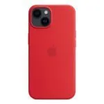 Apple iPhone 14 Silicone Case with MagSafe - (PRODUCT)RED