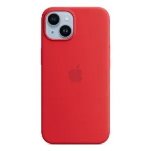 Apple iPhone 14 Silicone Case with MagSafe - (PRODUCT)RED
