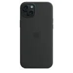 Apple iPhone 15 Plus Silicone Case MagSafe Black