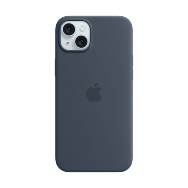 Apple iPhone 15 Plus Silicone Case MagSafe - Storm Blue