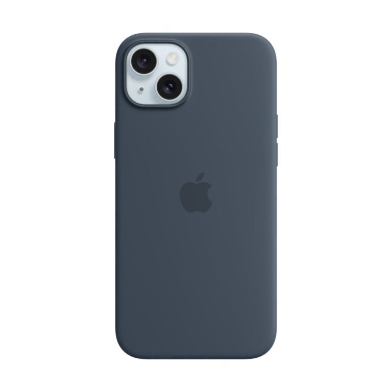 Apple iPhone 15 Plus Silicone Case MagSafe - Storm Blue