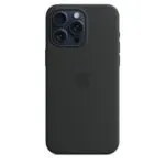 Apple iPhone 15 Pro Max Silicone Case MagSafe - Black