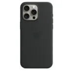 Apple iPhone 15 Pro Max Silicone Case MagSafe - Black