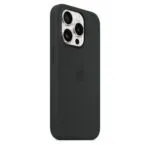 Apple iPhone 15 Pro Silicone Case with MagSafe - Black