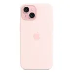 Apple iPhone 15 Silicone Case MagSafe - Light Pink