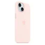 Apple iPhone 15 Silicone Case MagSafe - Light Pink